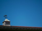 Barn under the sky