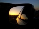 Sunset in Side Mirror