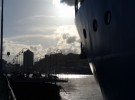 the harbor of Genoa...