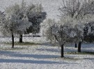 a dusting of snow