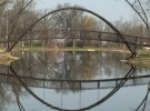 iron bridge reflections