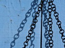 Chained in blue