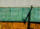 Orange Green Wall
