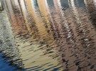 colored houses in water