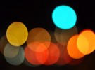 defocused light